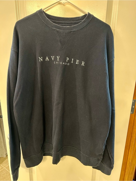 Gear For Sports Other - Chicago Navy Pier Crewneck Sweatshirt - Navy Blue